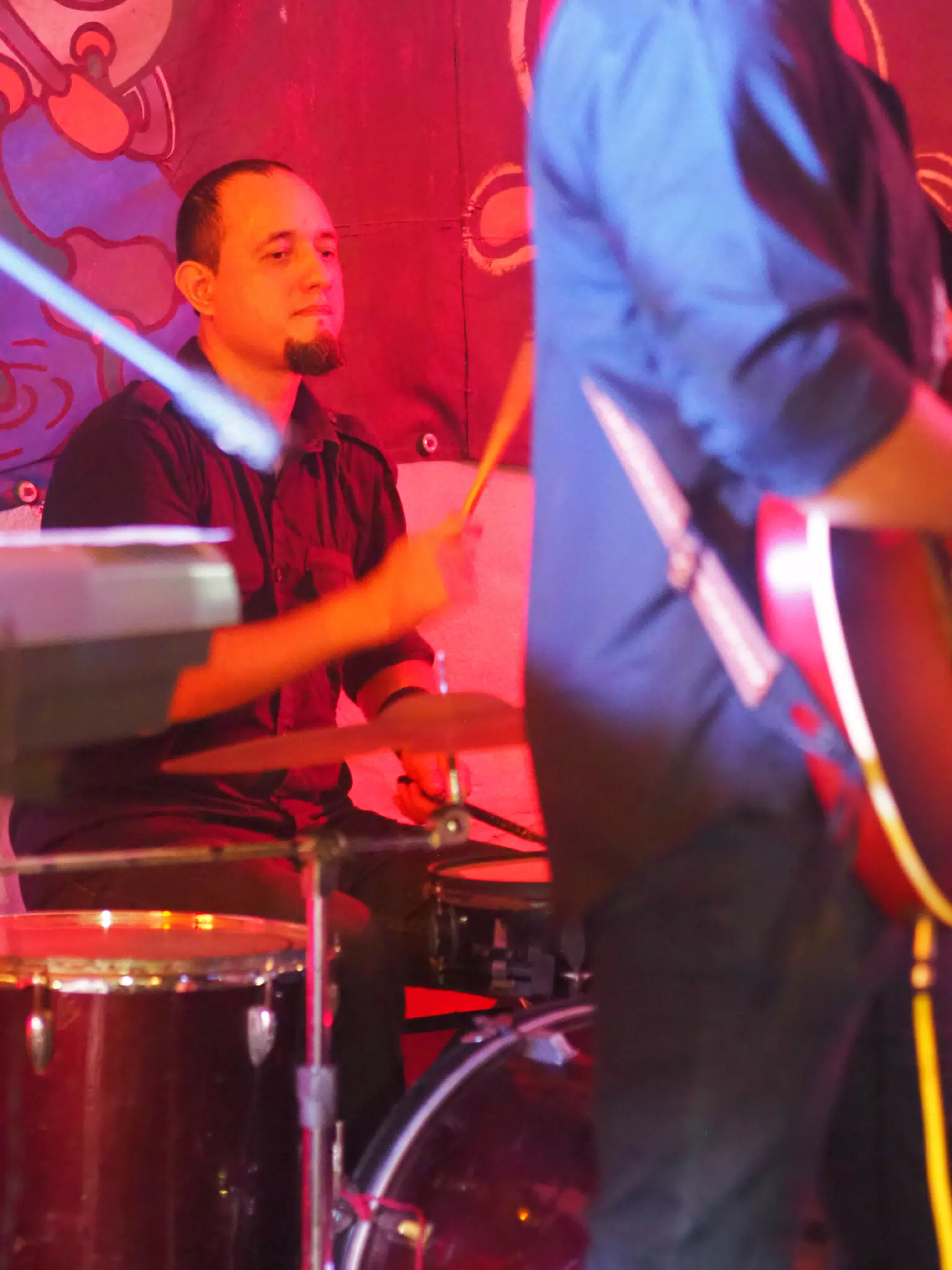 Cadejo Playing at ViaVia, Leon, Nicaragua