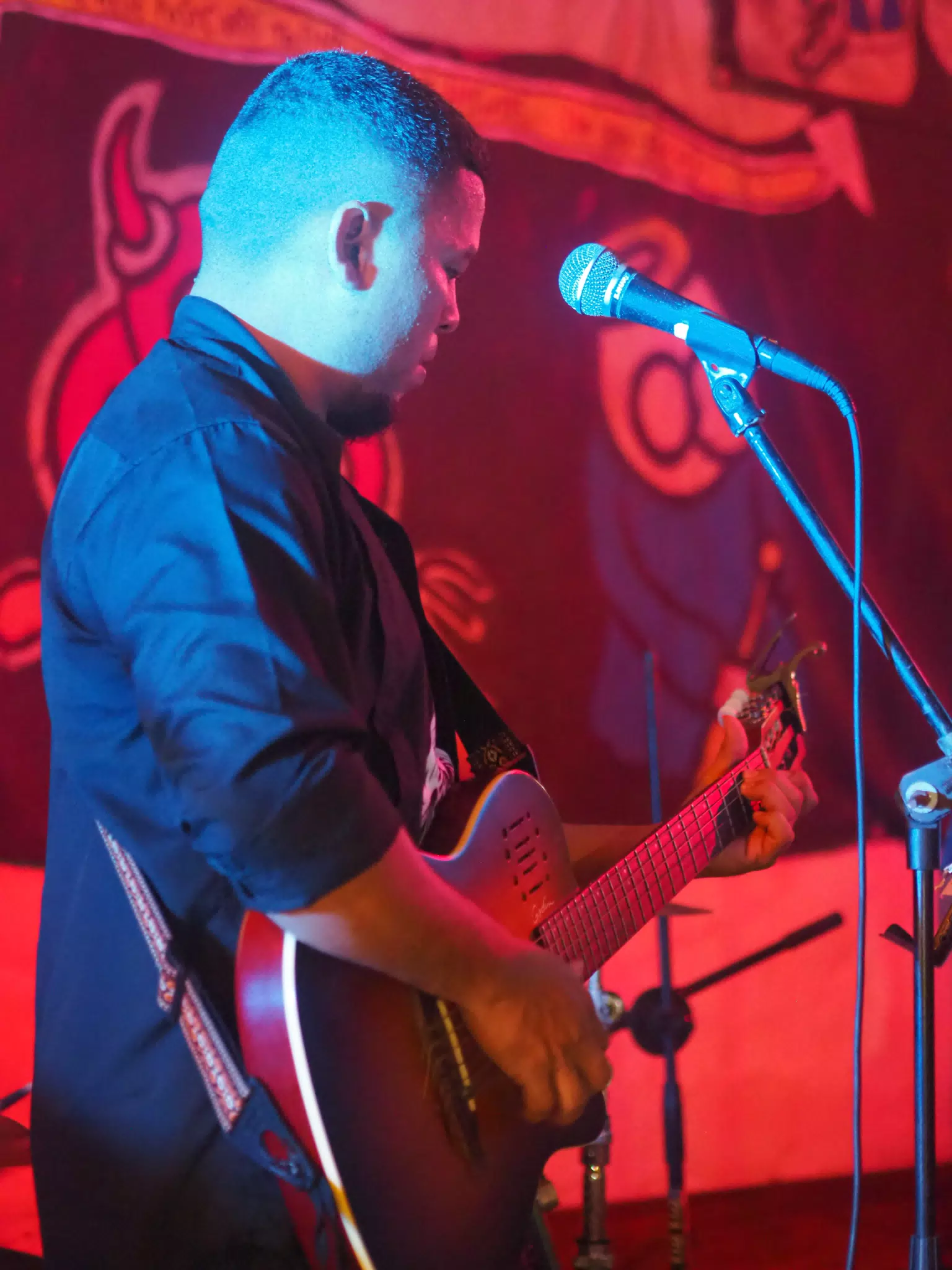 Cadejo Playing at ViaVia, Leon, Nicaragua