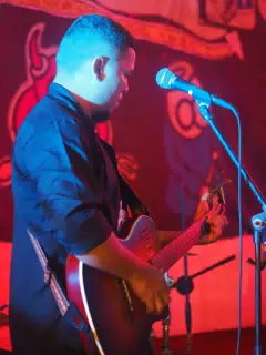 Cadejo Playing at ViaVia, Leon, Nicaragua