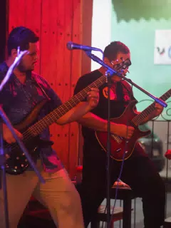Cadejo Playing at ViaVia, Leon, Nicaragua
