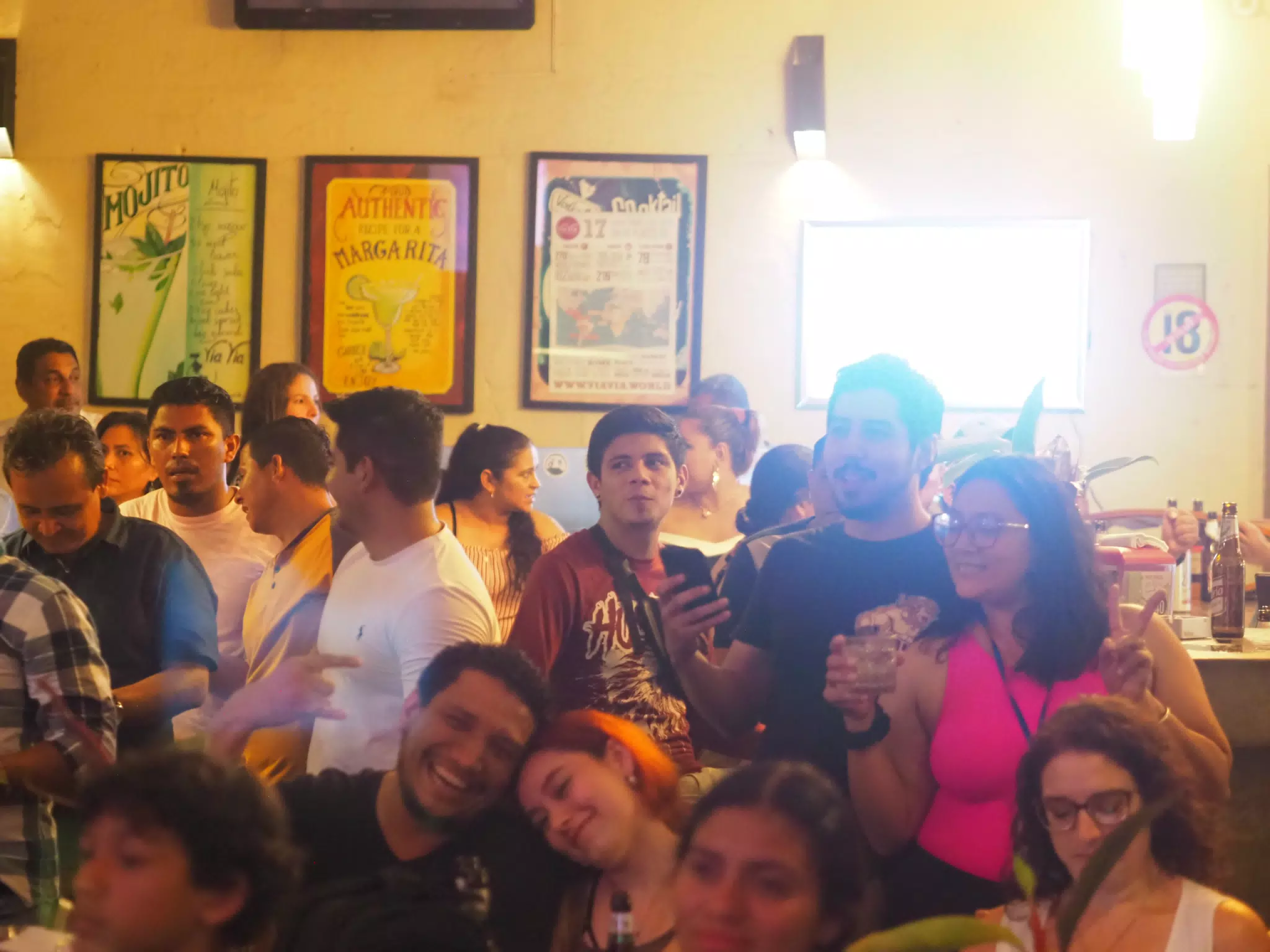 Cadejo Playing at ViaVia, Leon, Nicaragua