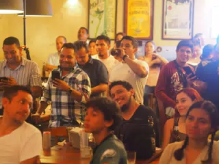 Cadejo Playing at ViaVia, Leon, Nicaragua