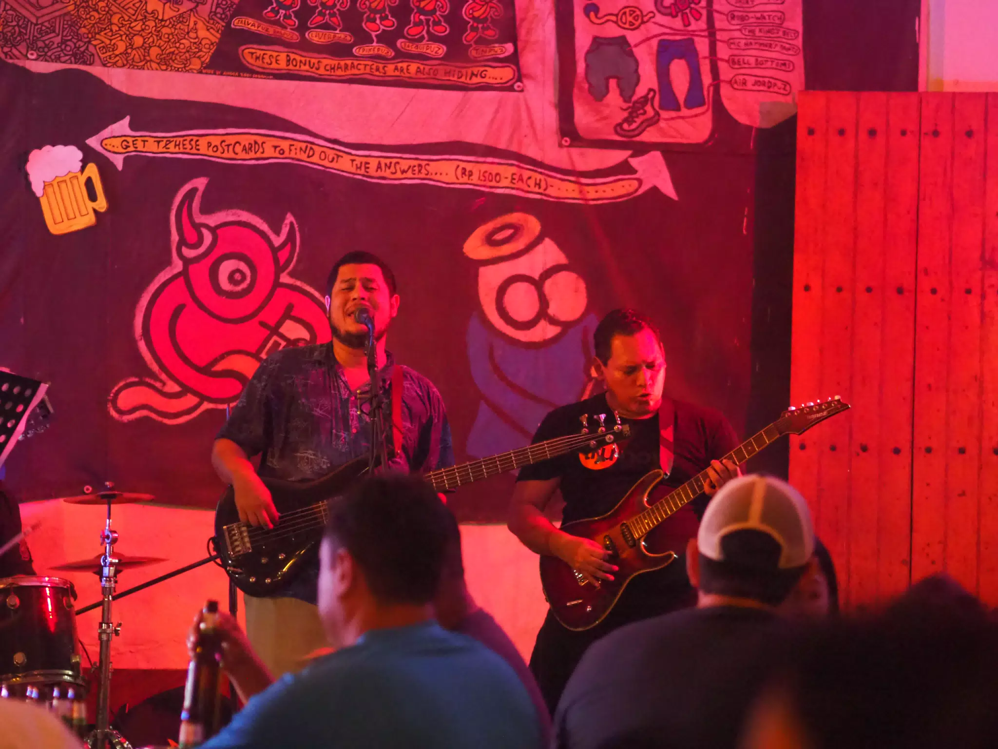 Cadejo Playing at ViaVia, Leon, Nicaragua