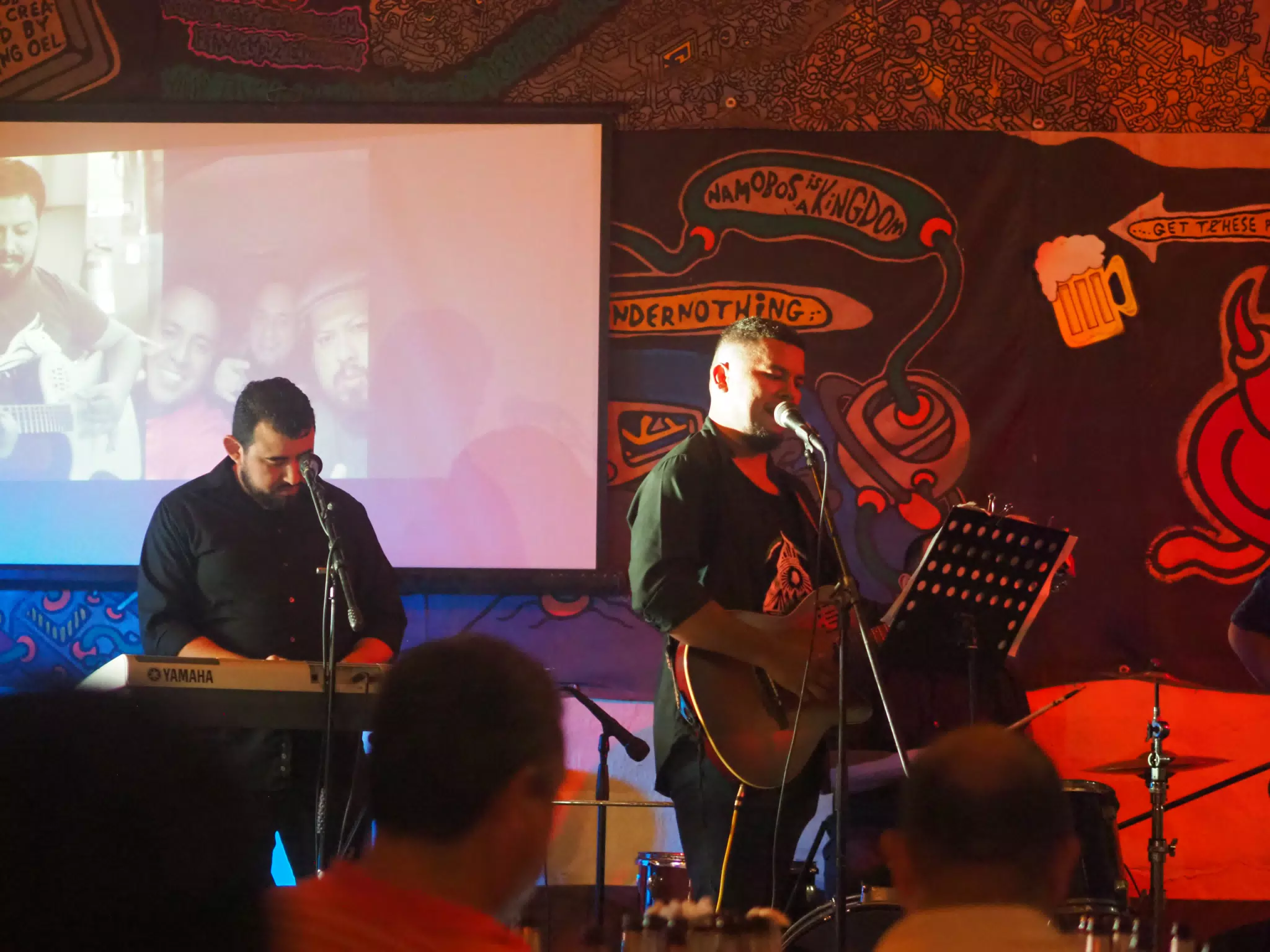 Cadejo Playing at ViaVia, Leon, Nicaragua