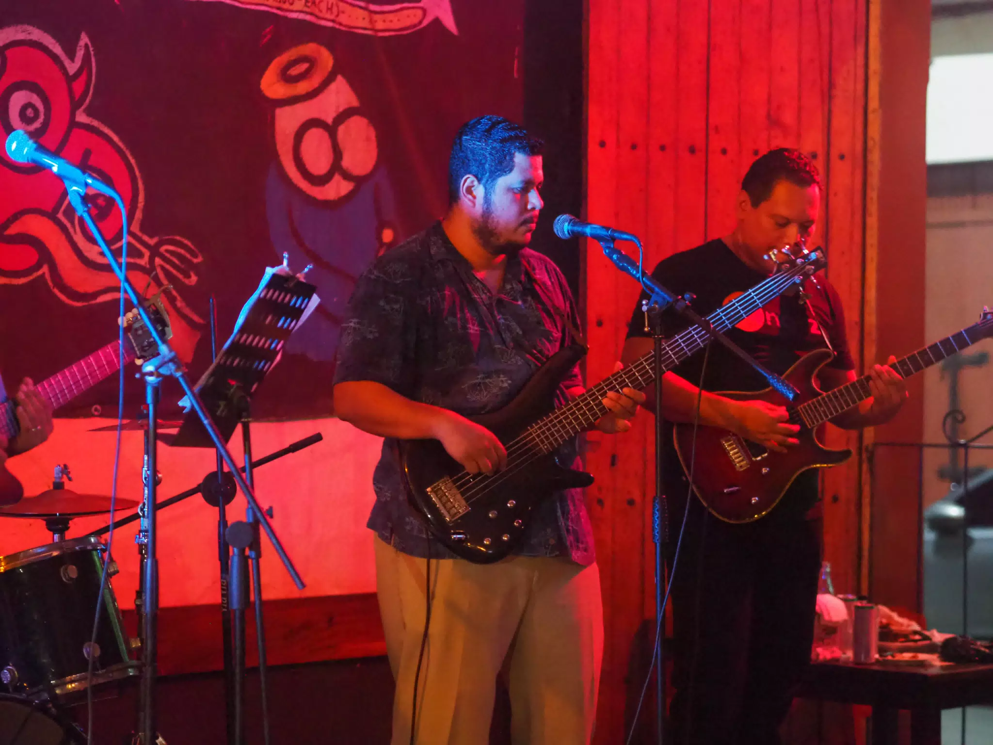 Cadejo Playing at ViaVia, Leon, Nicaragua