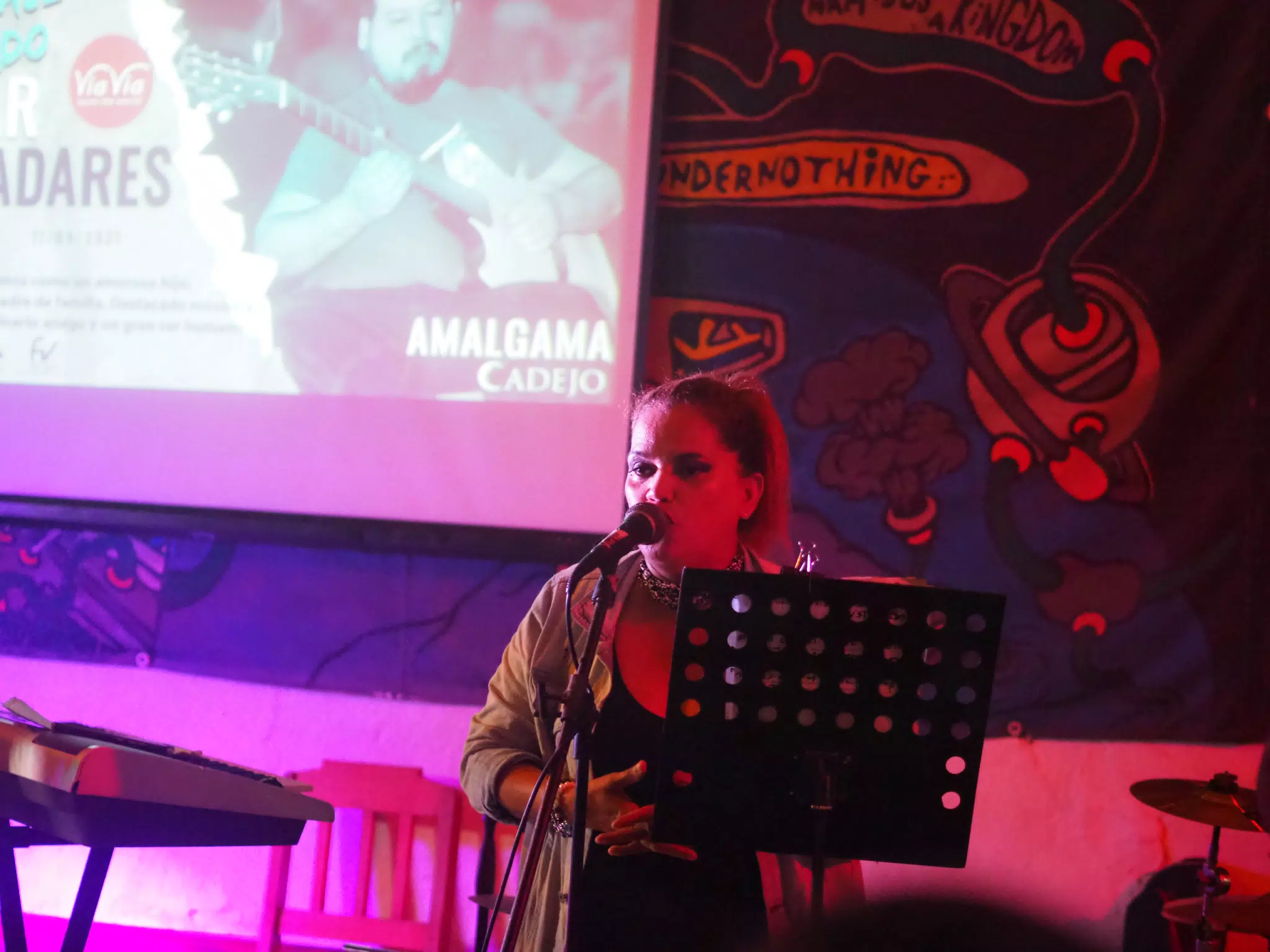 Cadejo Playing at ViaVia, Leon, Nicaragua