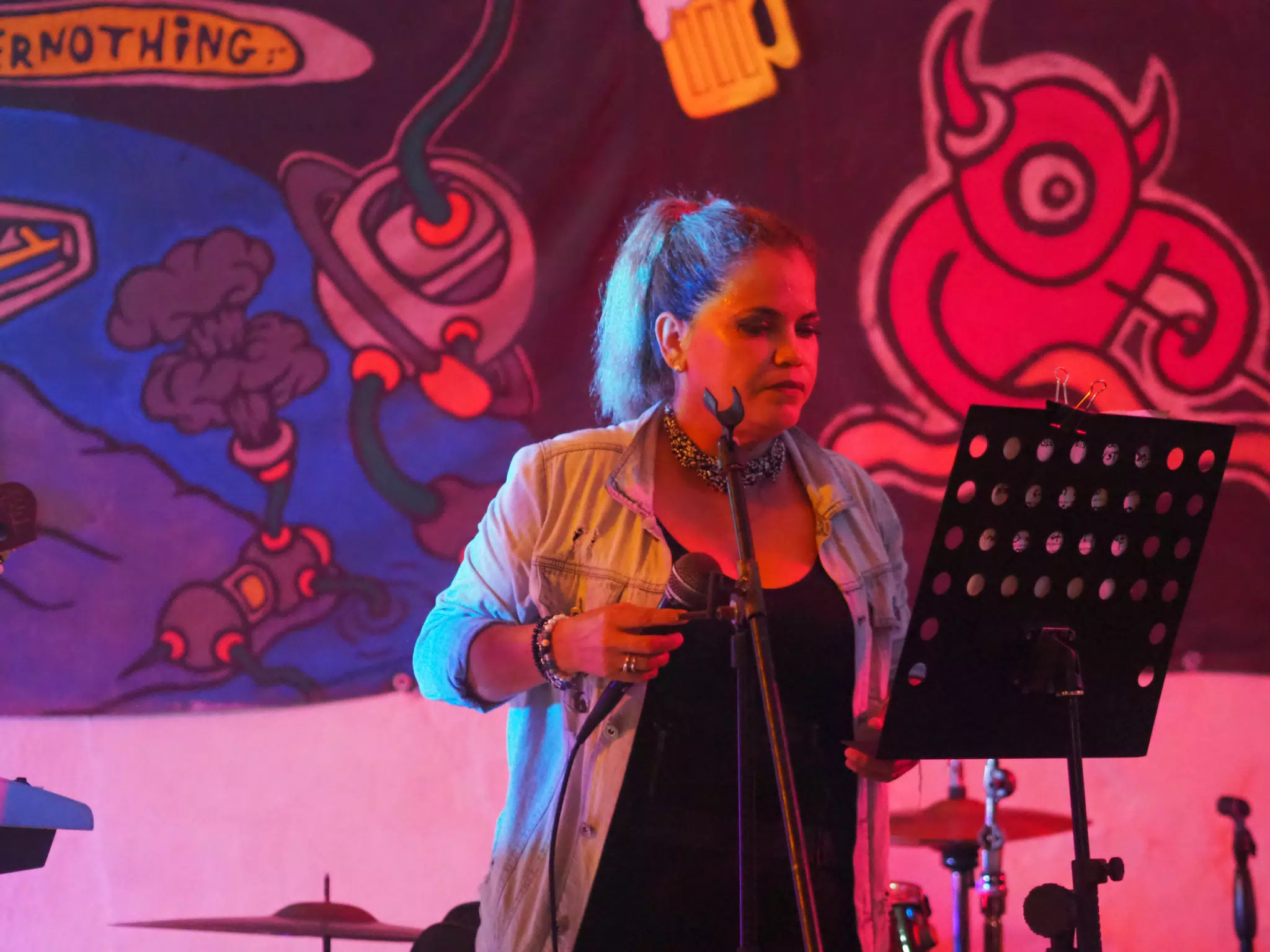 Cadejo Playing at ViaVia, Leon, Nicaragua