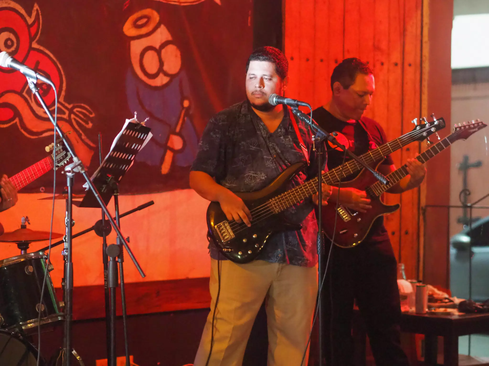 Cadejo Playing at ViaVia, Leon, Nicaragua