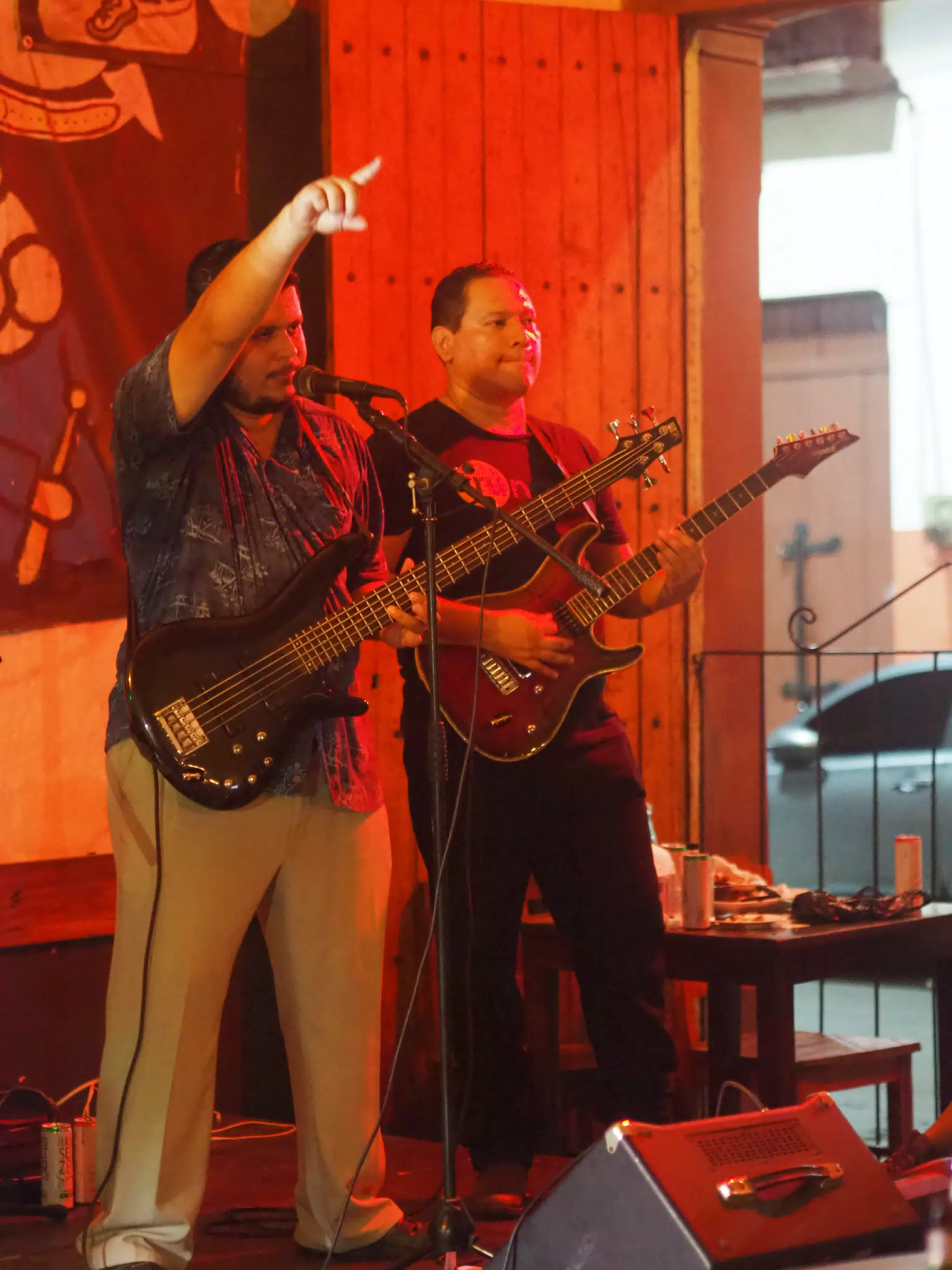 Cadejo Playing at ViaVia, Leon, Nicaragua