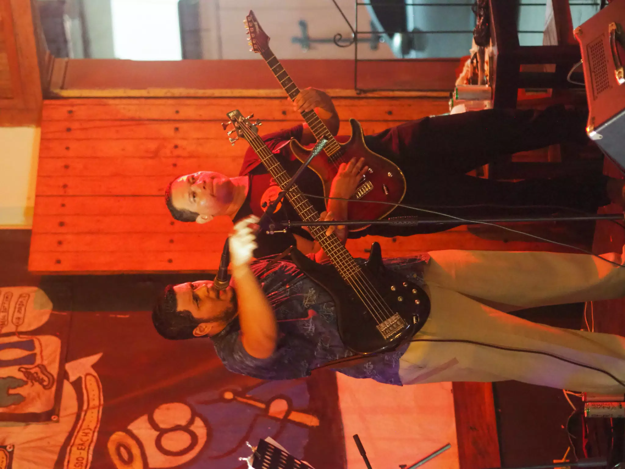 Cadejo Playing at ViaVia, Leon, Nicaragua