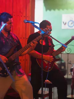 Cadejo Playing at ViaVia, Leon, Nicaragua