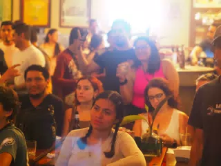 Cadejo Playing at ViaVia, Leon, Nicaragua