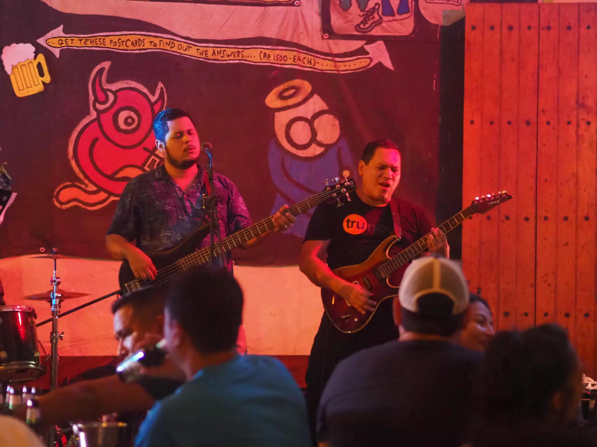 Cadejo Playing at ViaVia, Leon, Nicaragua
