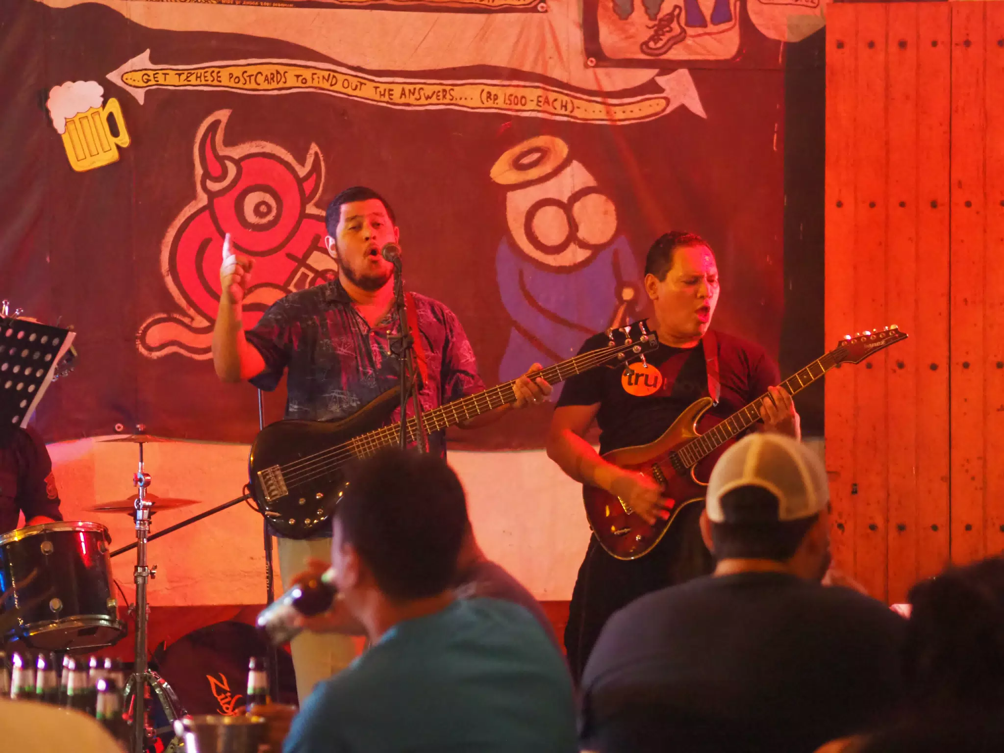 Cadejo Playing at ViaVia, Leon, Nicaragua