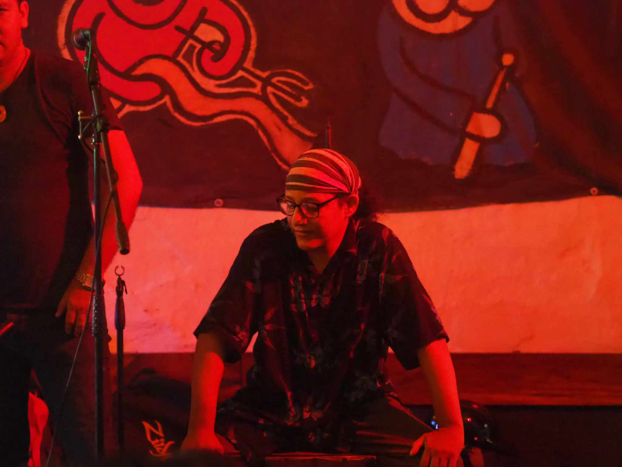 Cadejo Playing at ViaVia, Leon, Nicaragua