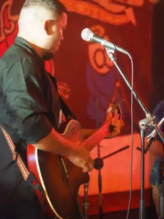 Cadejo Playing at ViaVia, Leon, Nicaragua