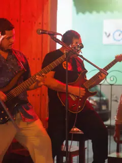Cadejo Playing at ViaVia, Leon, Nicaragua