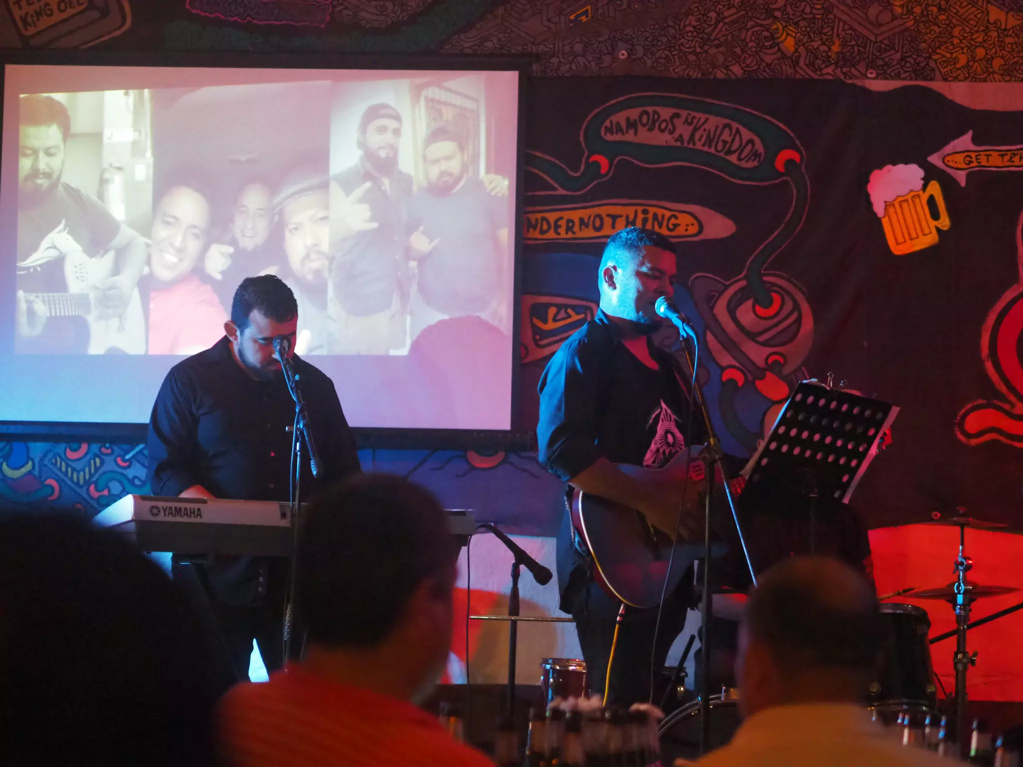Cadejo Playing at ViaVia, Leon, Nicaragua