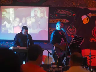 Cadejo Playing at ViaVia, Leon, Nicaragua