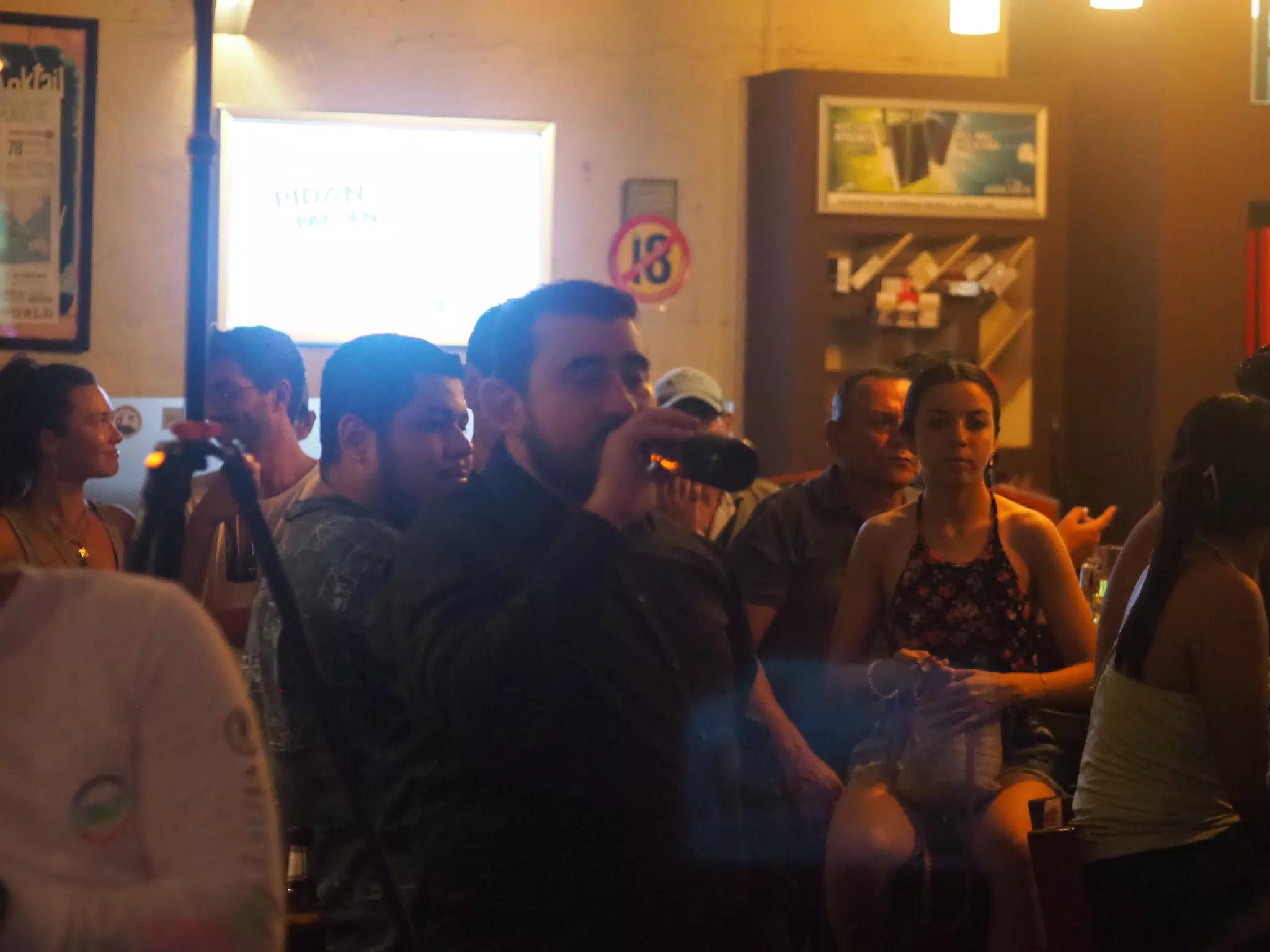 Cadejo Playing at ViaVia, Leon, Nicaragua