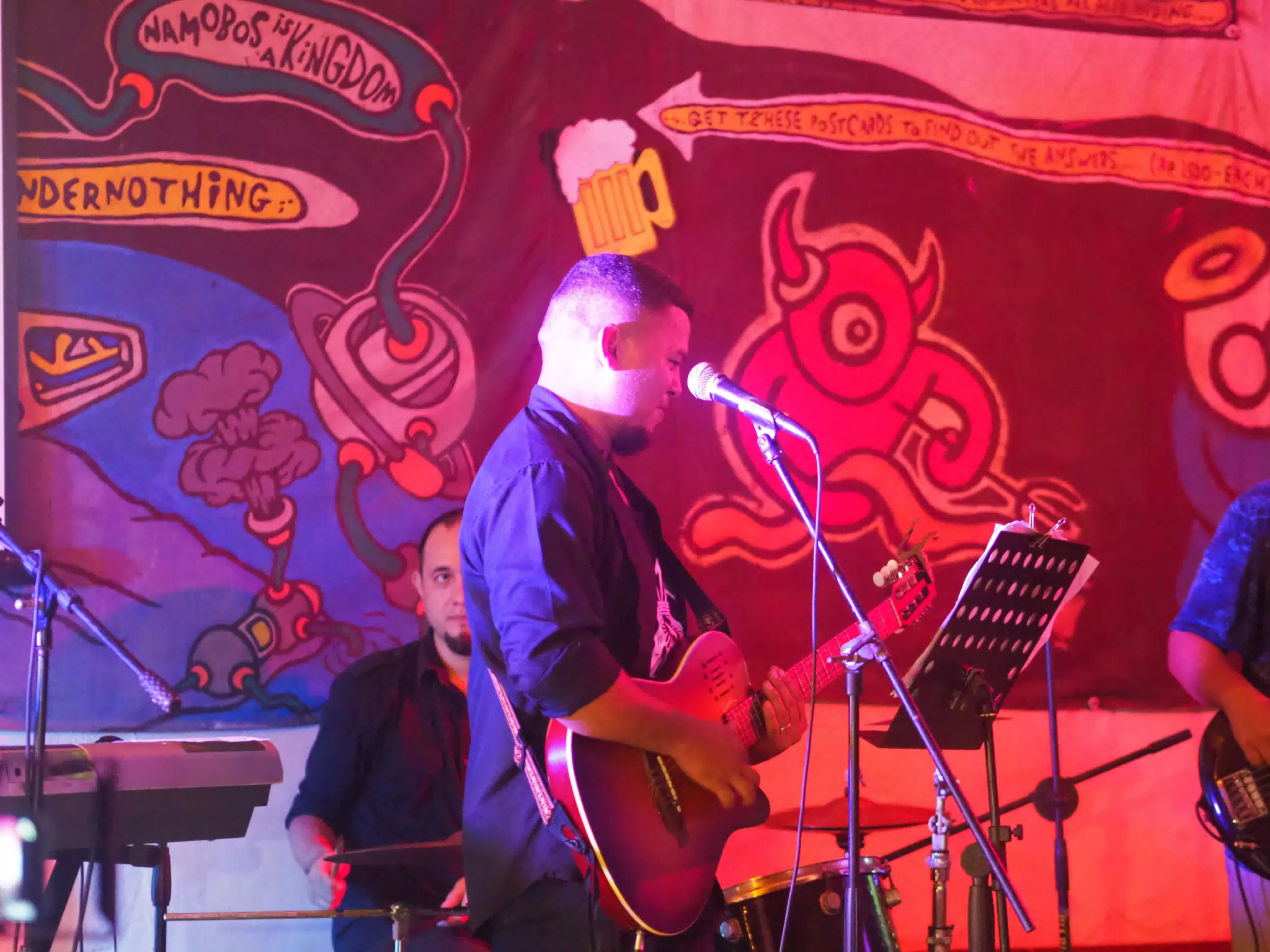 Cadejo Playing at ViaVia, Leon, Nicaragua