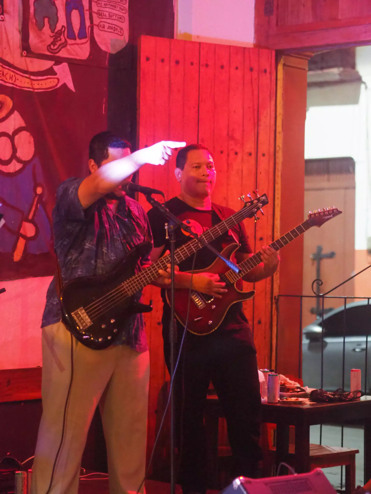 Cadejo Playing at ViaVia, Leon, Nicaragua