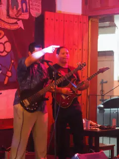 Cadejo Playing at ViaVia, Leon, Nicaragua