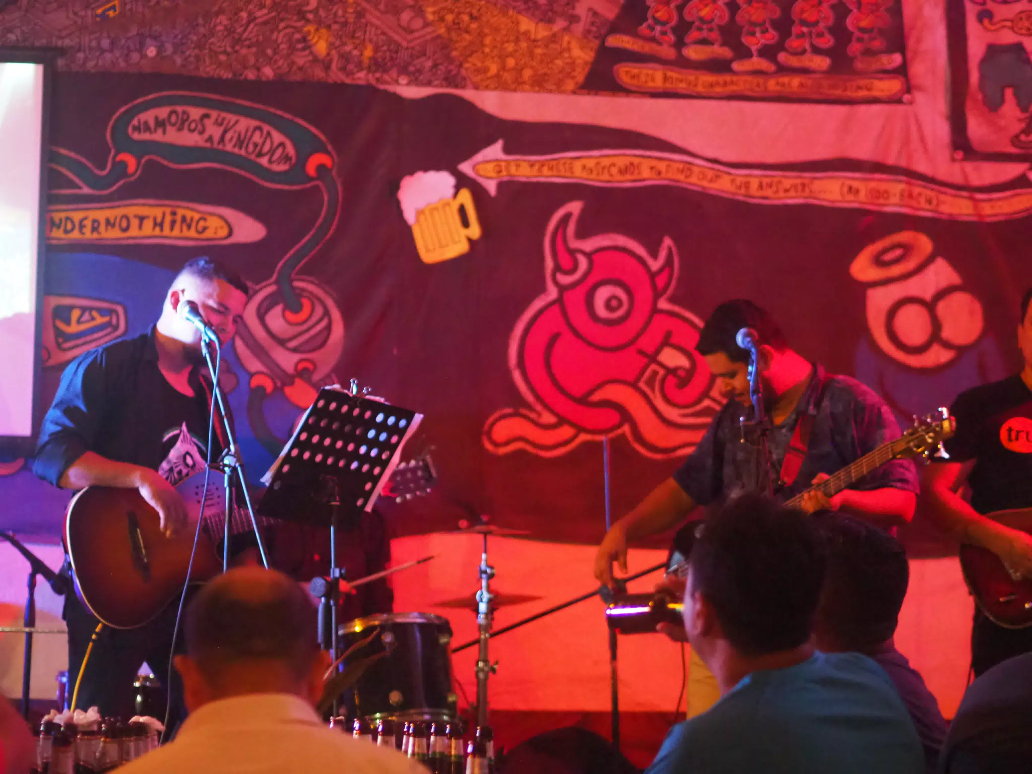 Cadejo Playing at ViaVia, Leon, Nicaragua