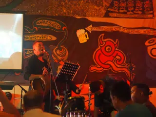 Cadejo Playing at ViaVia, Leon, Nicaragua