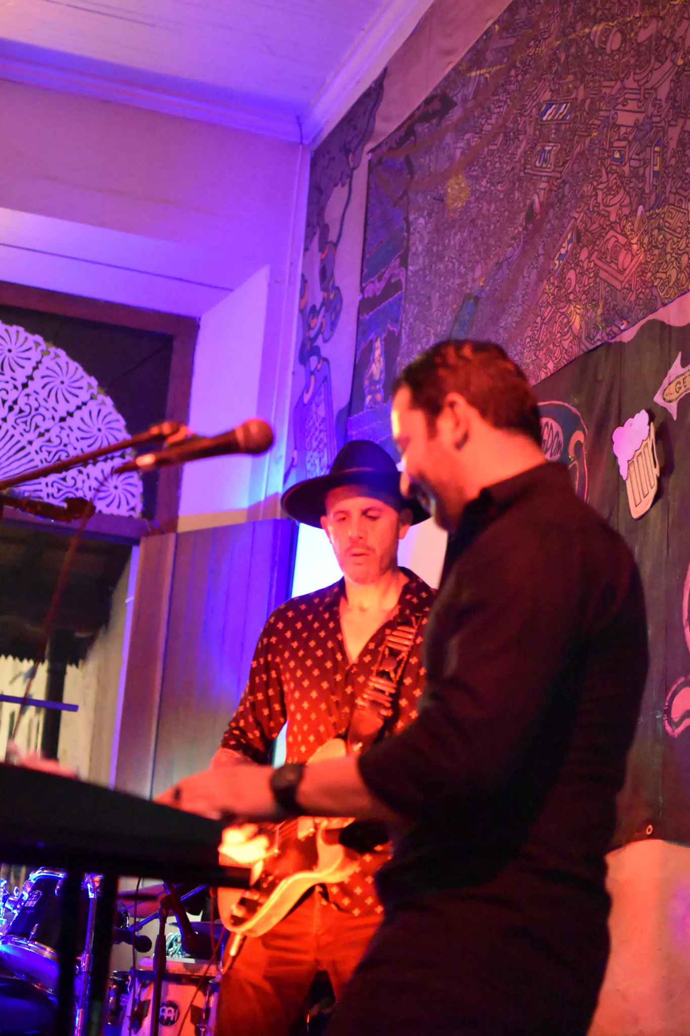 Images from Mario Sacasa Performance at ViaVia Leon