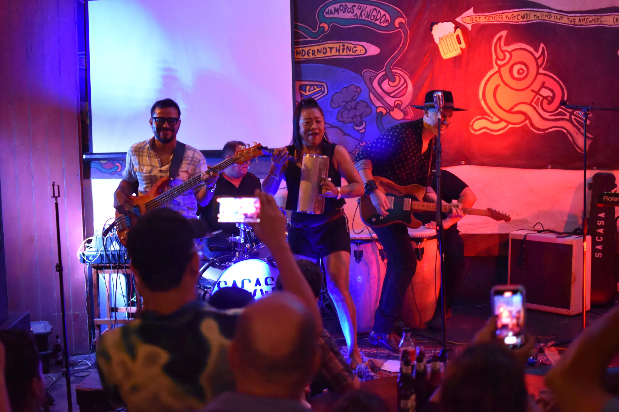 Images from Mario Sacasa Performance at ViaVia Leon