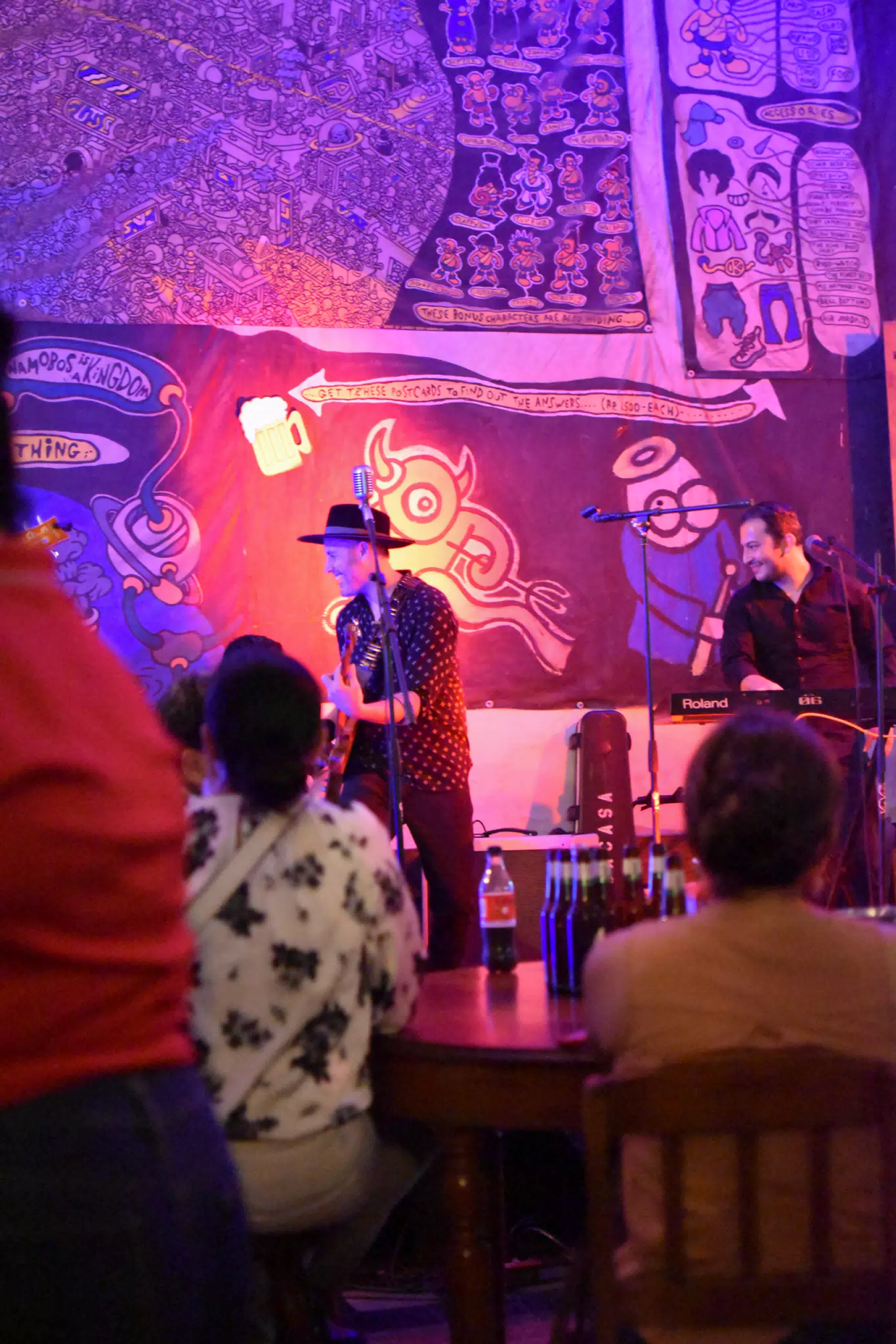Images from Mario Sacasa Performance at ViaVia Leon