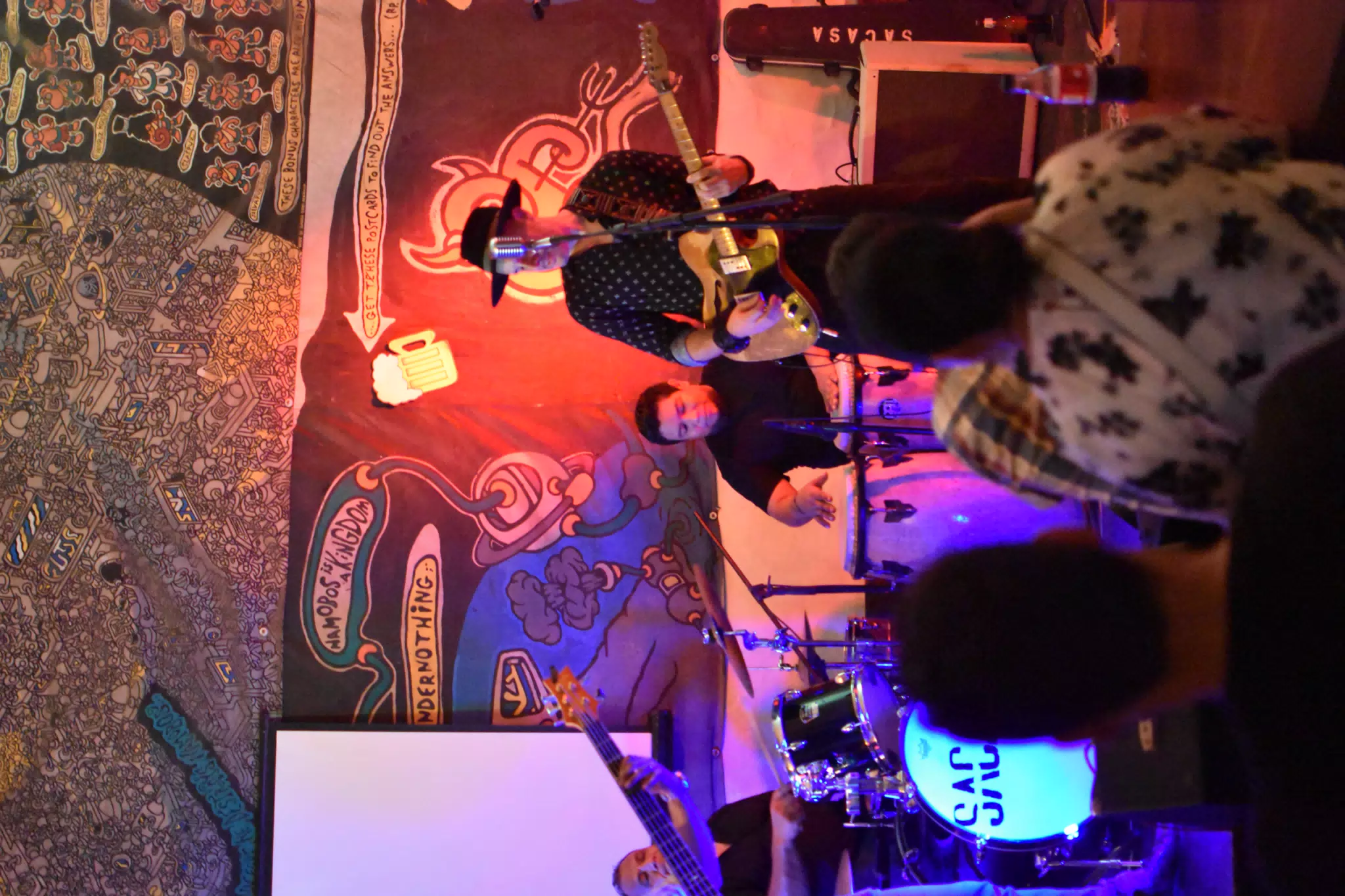 Images from Mario Sacasa Performance at ViaVia Leon