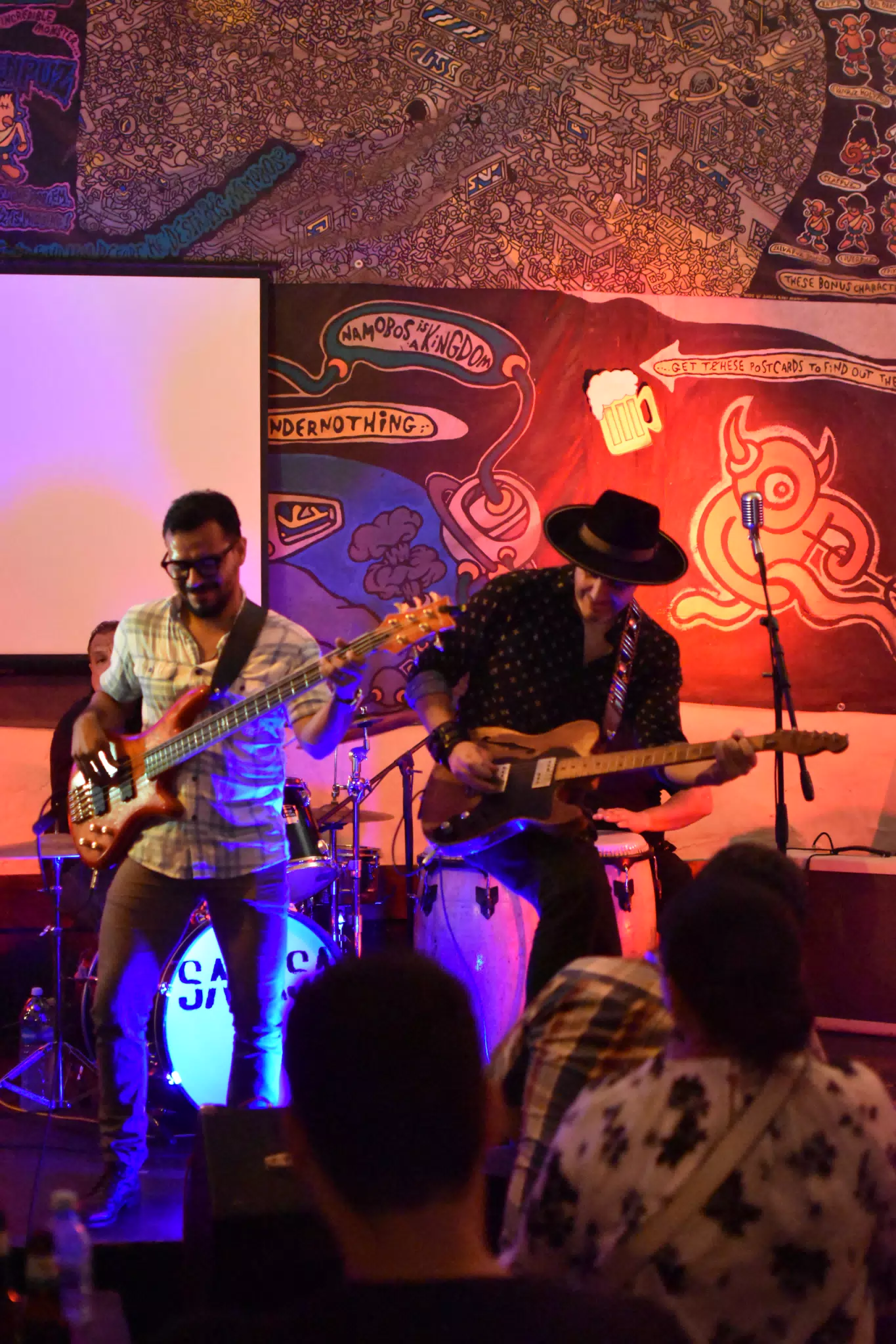 Images from Mario Sacasa Performance at ViaVia Leon