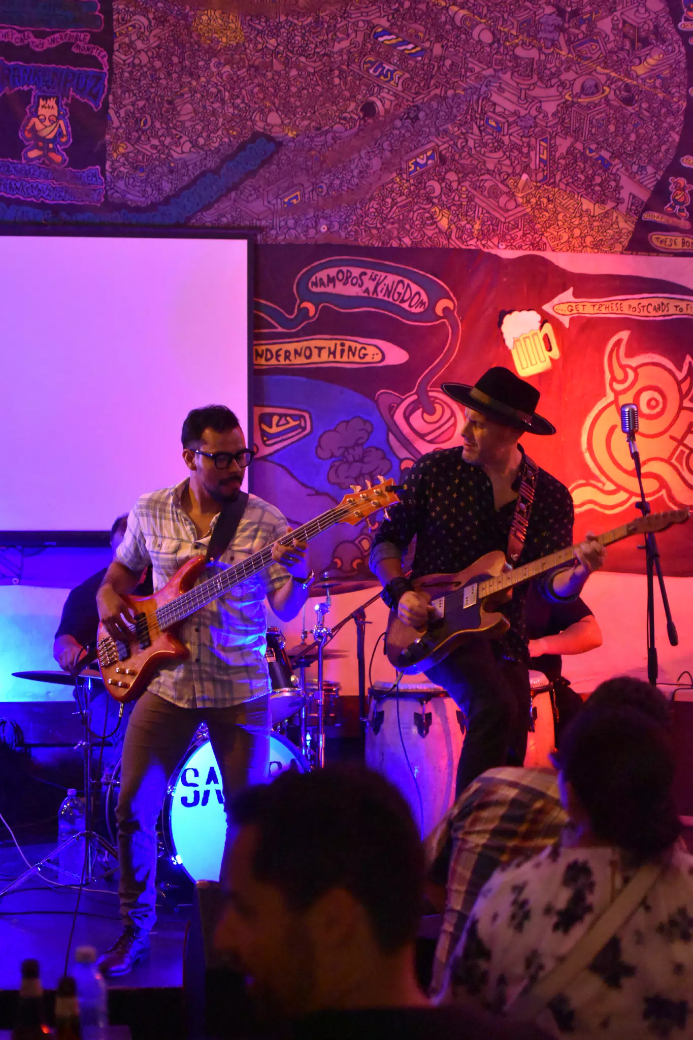 Images from Mario Sacasa Performance at ViaVia Leon