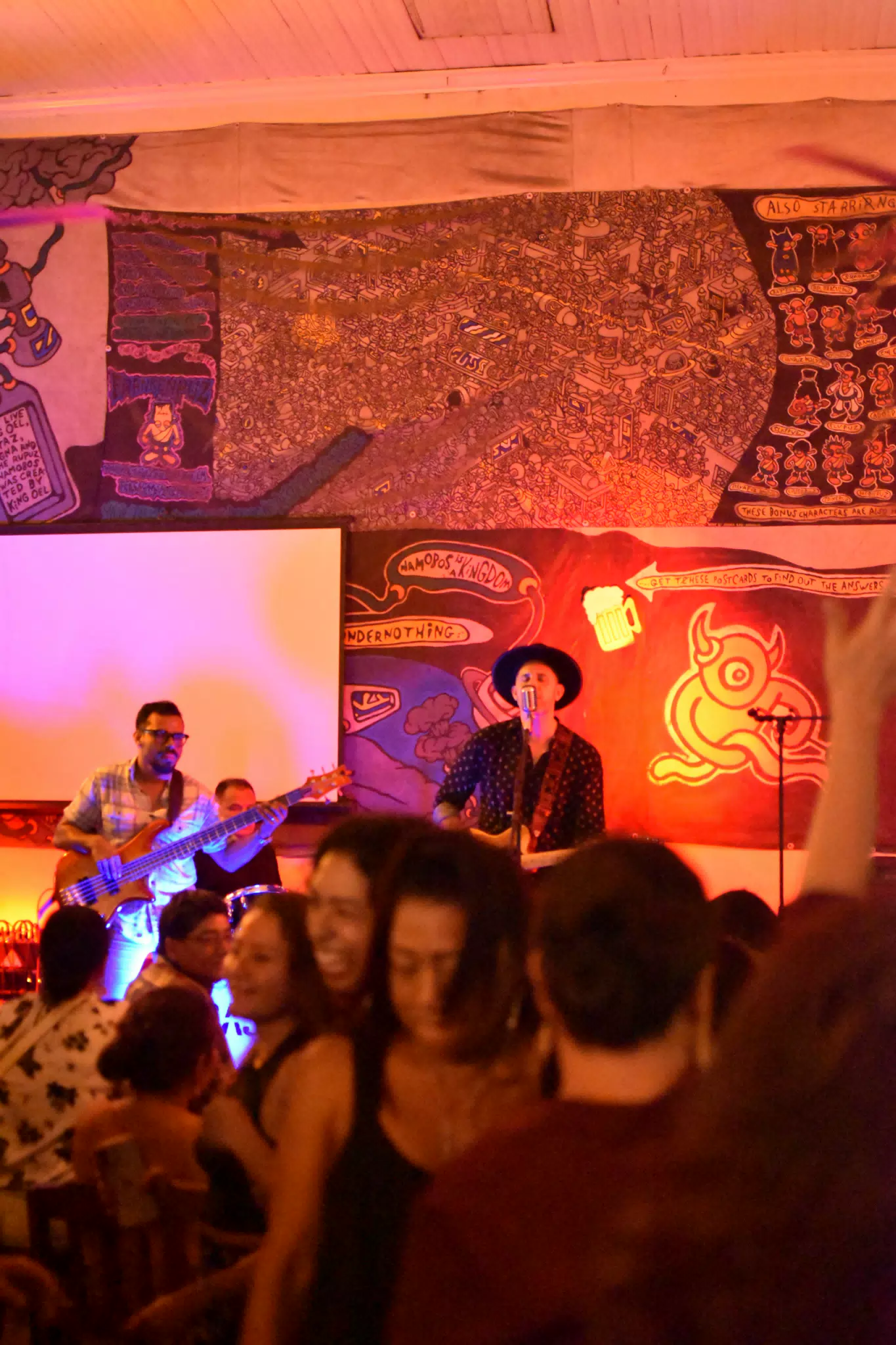 Images from Mario Sacasa Performance at ViaVia Leon