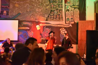 Images from Mario Sacasa Performance at ViaVia Leon
