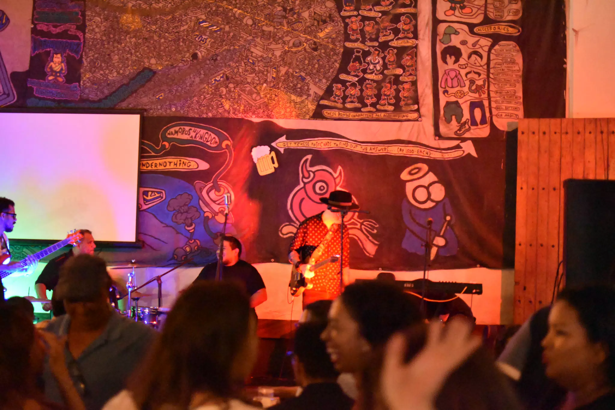 Images from Mario Sacasa Performance at ViaVia Leon
