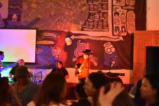Images from Mario Sacasa Performance at ViaVia Leon