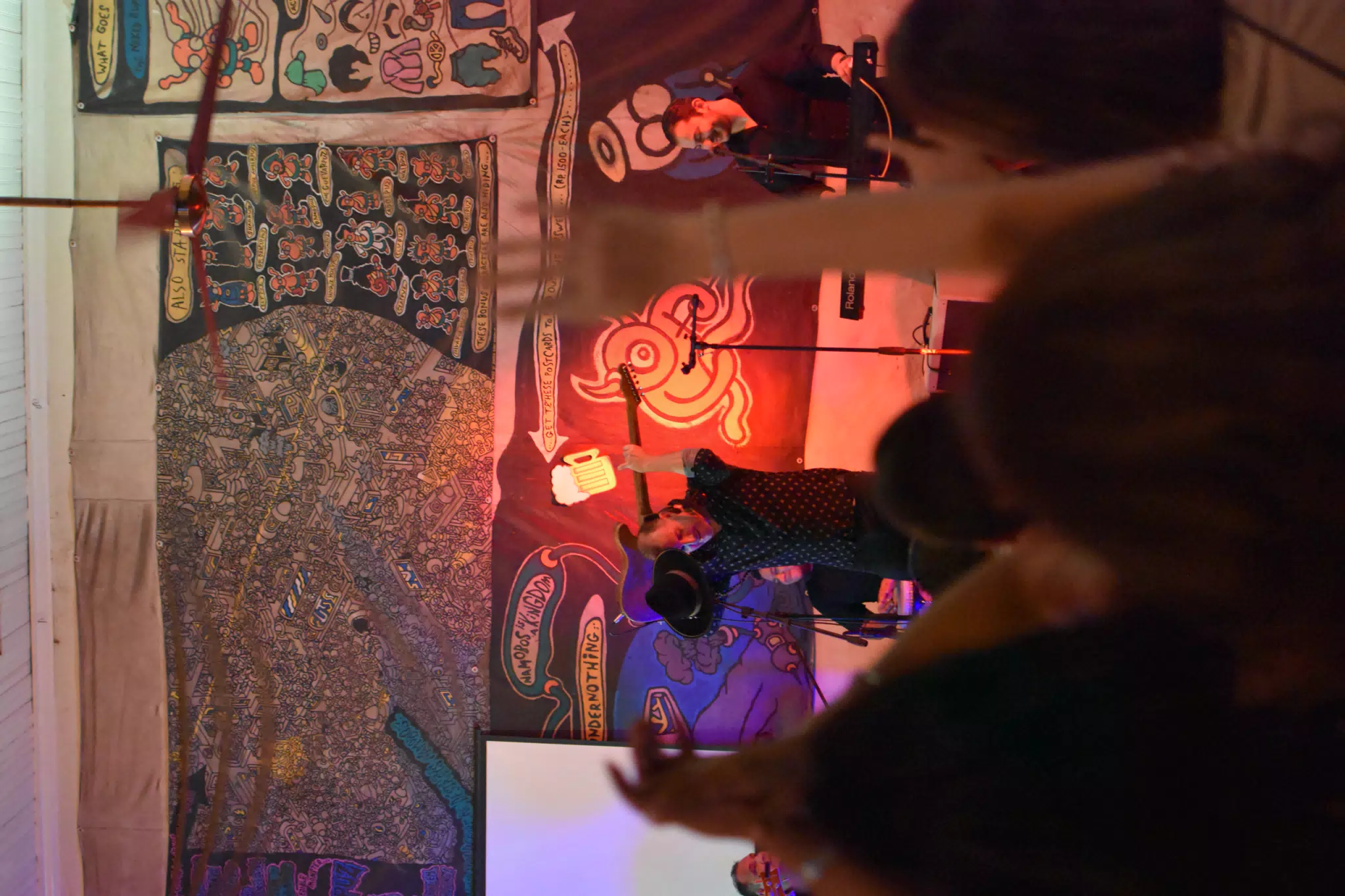 Images from Mario Sacasa Performance at ViaVia Leon