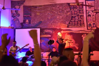 Images from Mario Sacasa Performance at ViaVia Leon