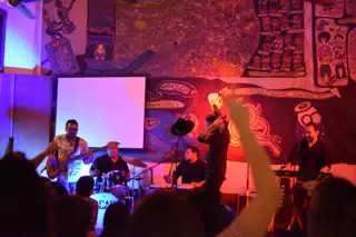 Images from Mario Sacasa Performance at ViaVia Leon