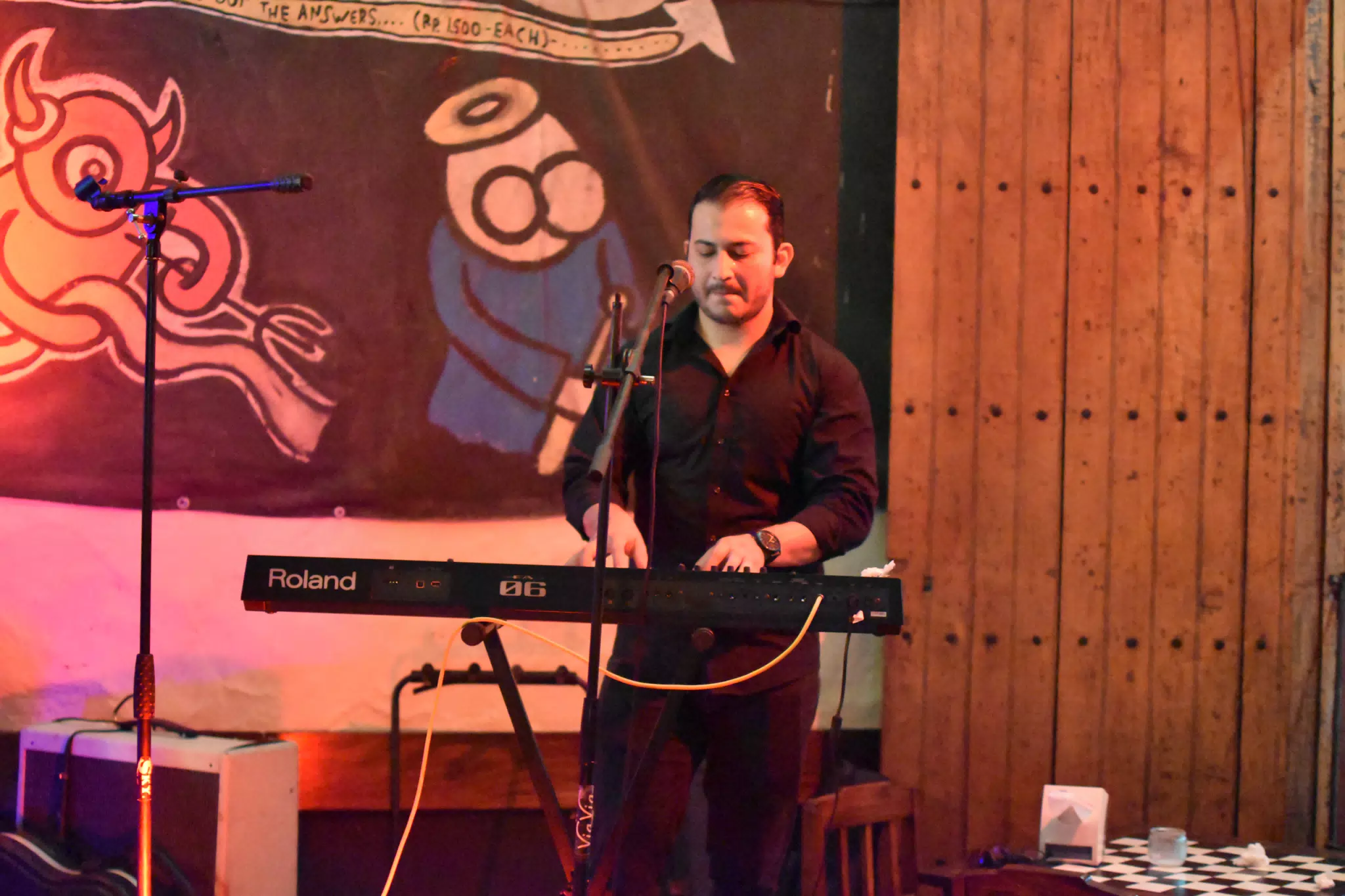 Images from Mario Sacasa Performance at ViaVia Leon