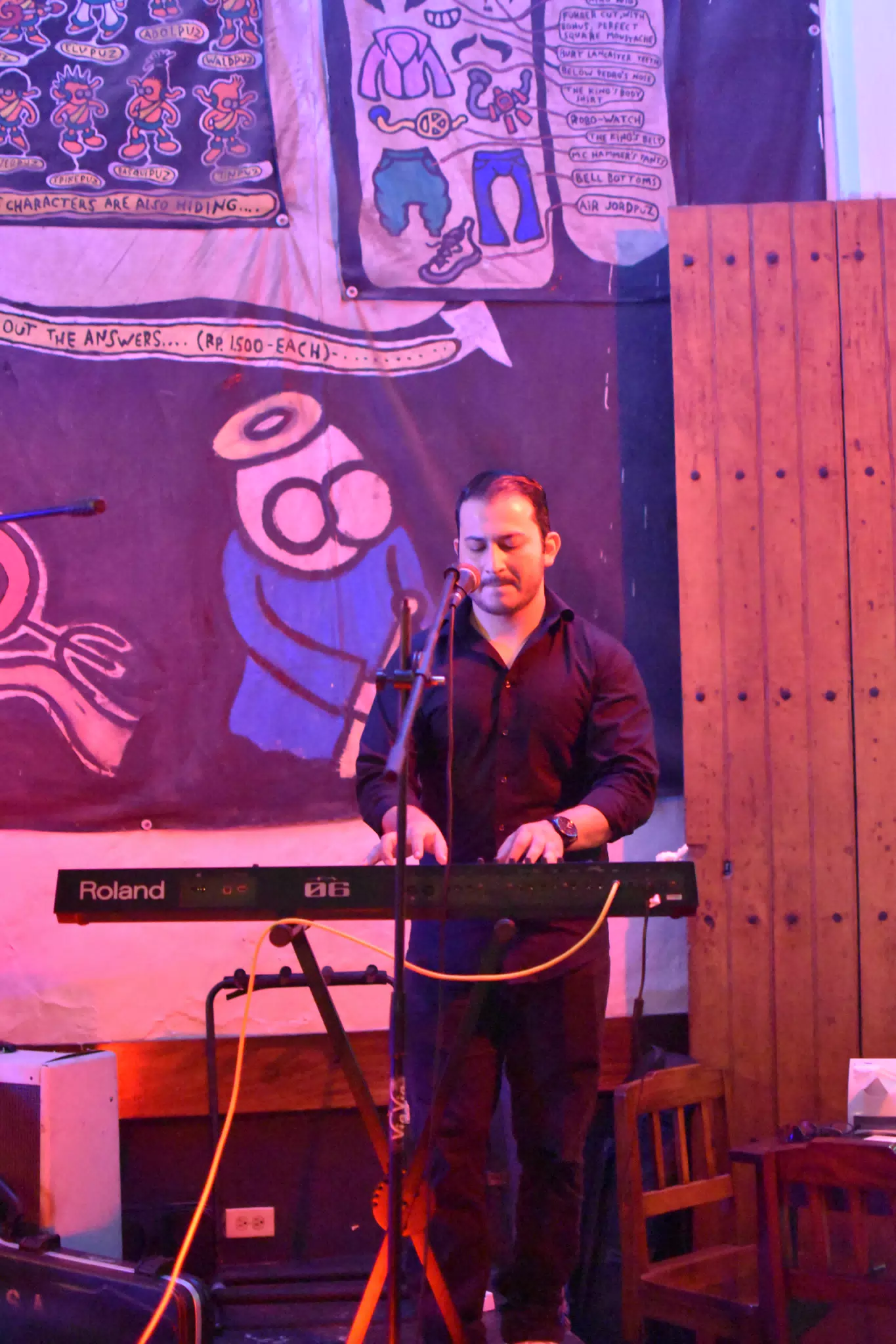 Images from Mario Sacasa Performance at ViaVia Leon