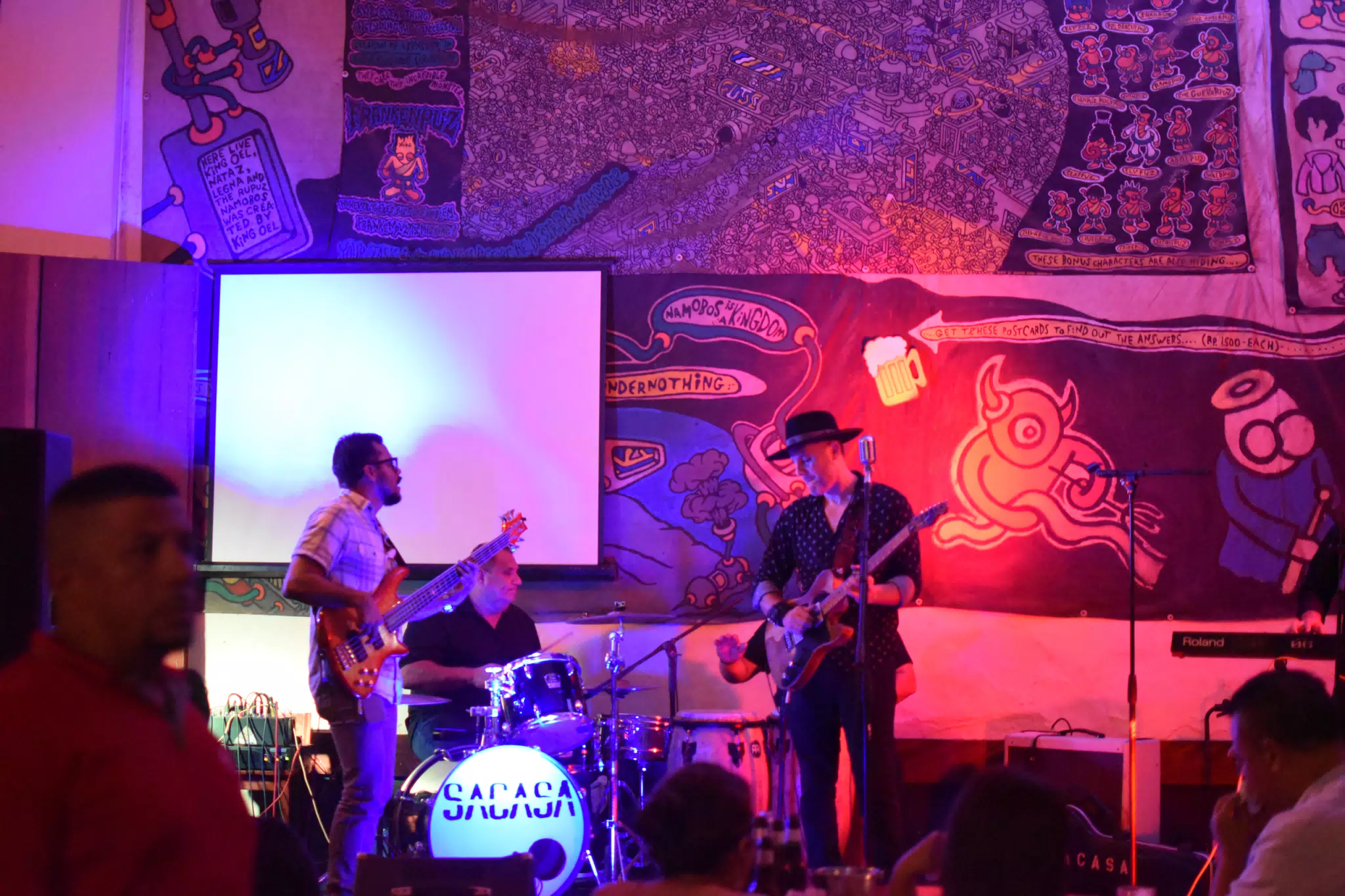 Images from Mario Sacasa Performance at ViaVia Leon