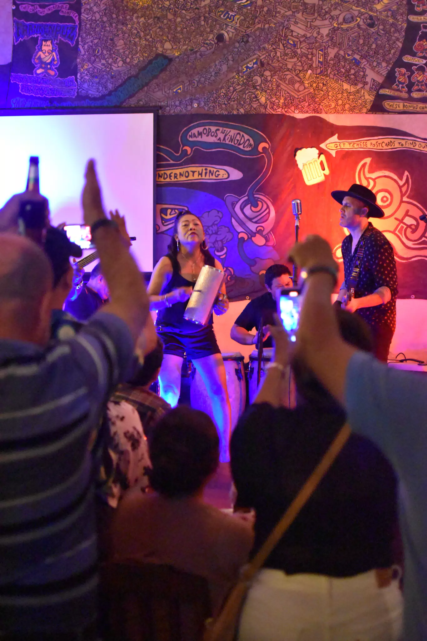 Images from Mario Sacasa Performance at ViaVia Leon