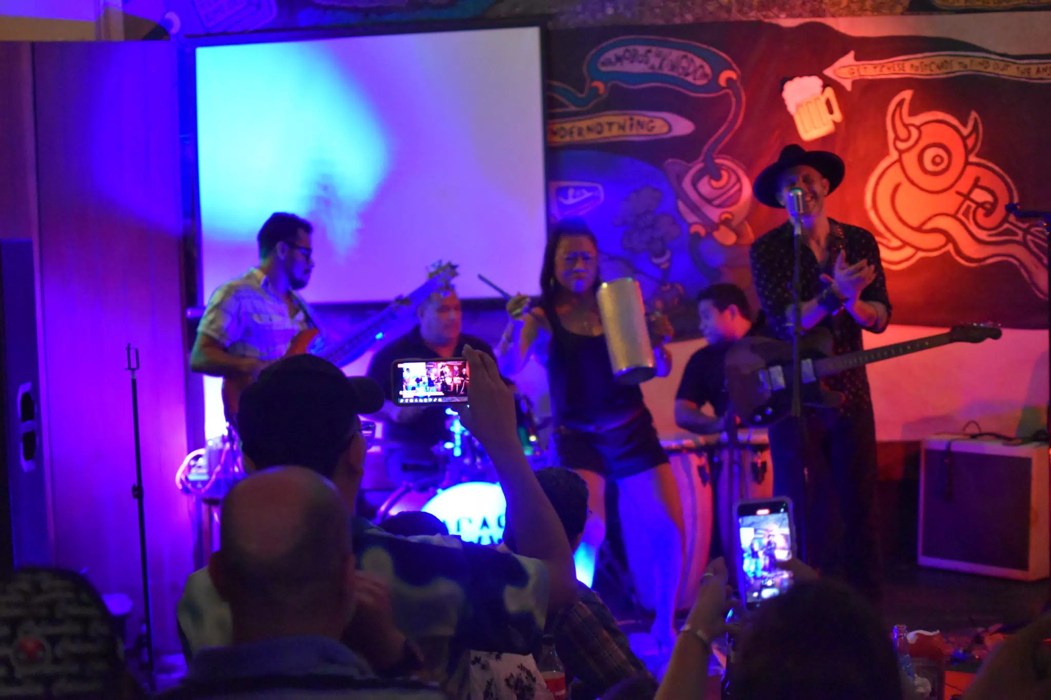 Images from Mario Sacasa Performance at ViaVia Leon