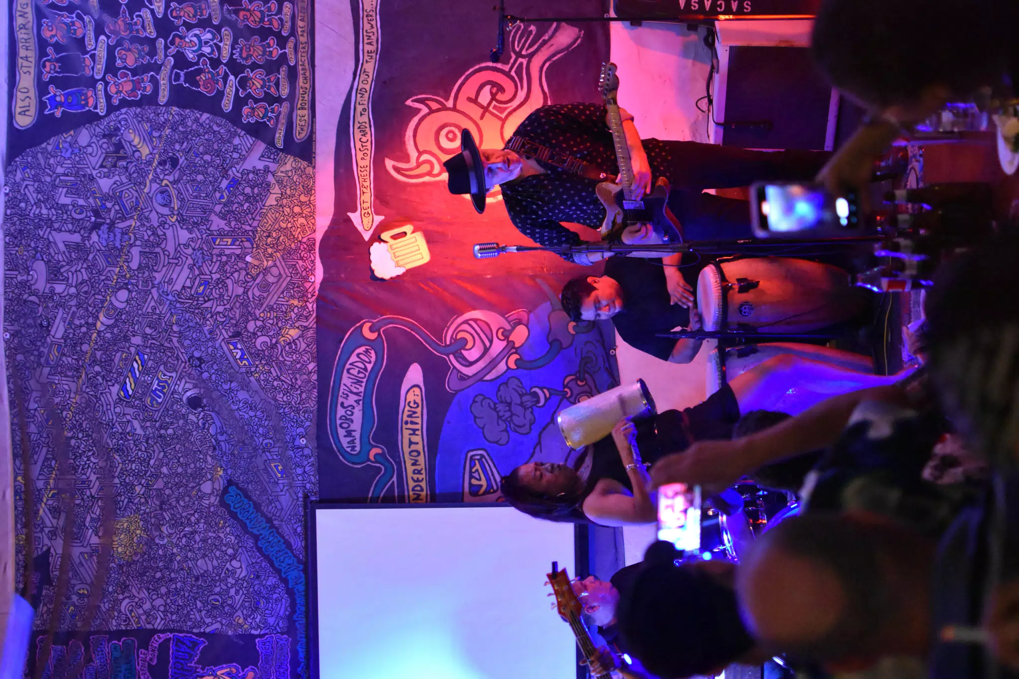 Images from Mario Sacasa Performance at ViaVia Leon