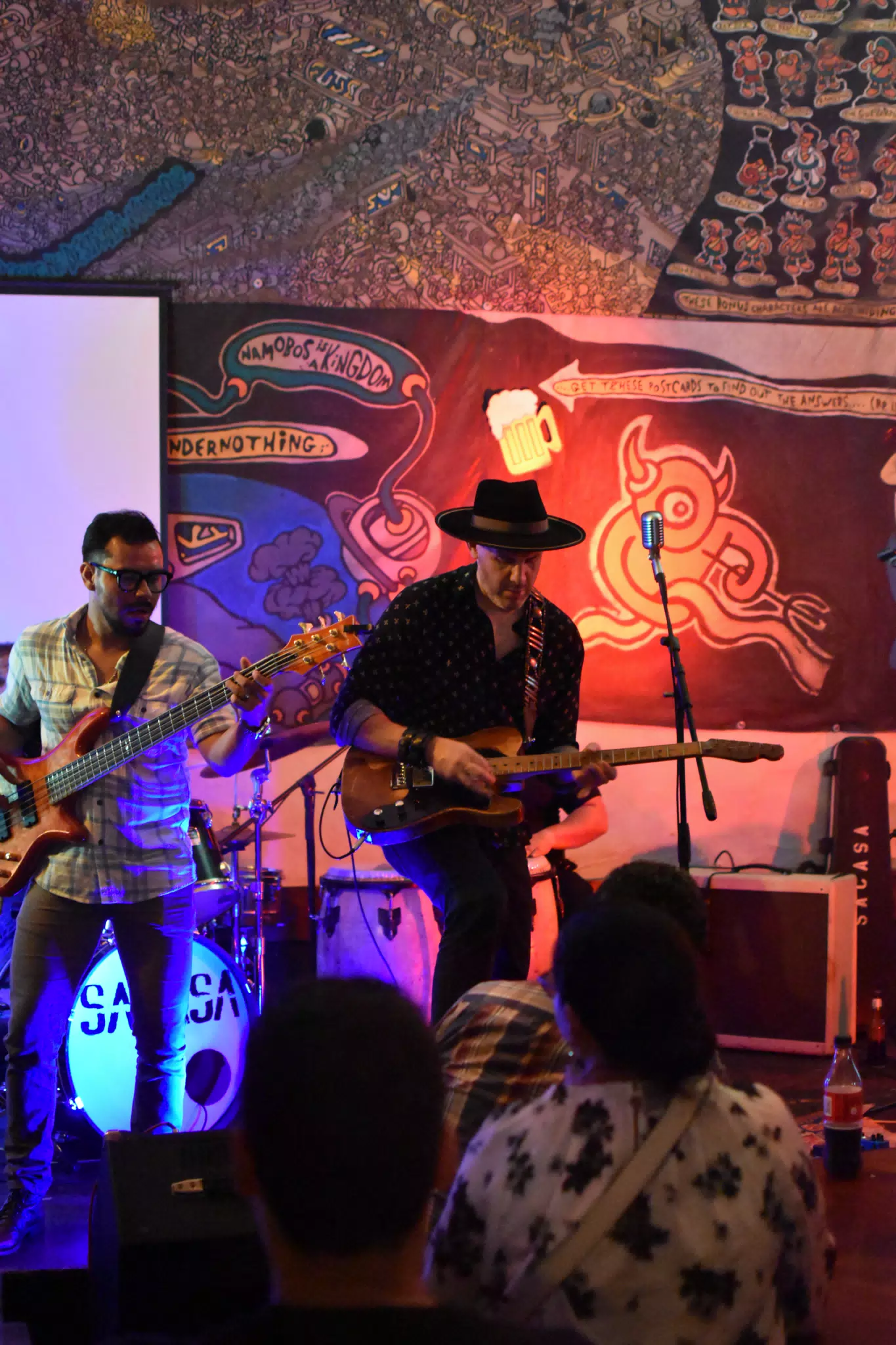 Images from Mario Sacasa Performance at ViaVia Leon