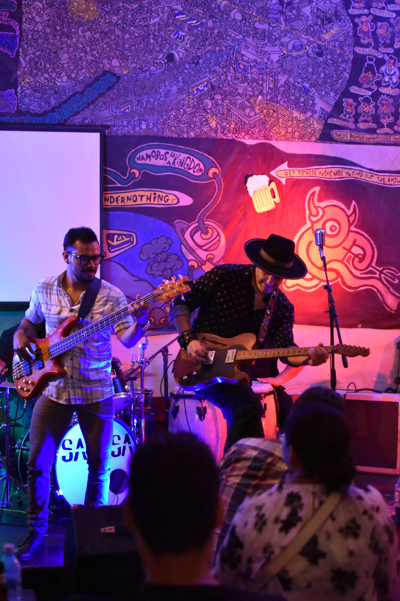 Images from Mario Sacasa Performance at ViaVia Leon